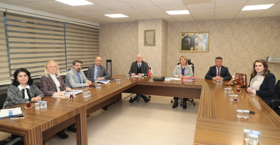 Başkan Hürriyet, Ekibiyle Çalışmaları Masaya Yatırdı