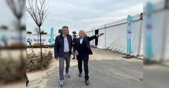 Başkan Sezer Hatay'da Çalışmaları Yakından Takip Ediyor