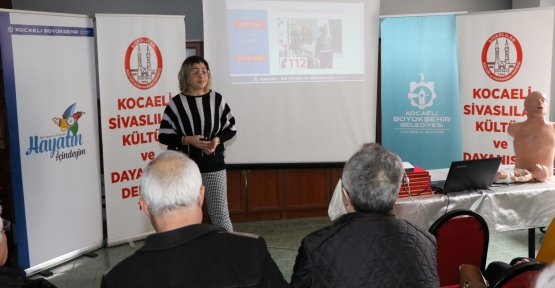 Büyükşehir’den Afetlerde İlk Yardım Eğitimi