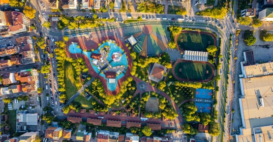 BÜYÜKŞEHİR’DEN LOKOMOTİF ÇOCUK KÖYÜ