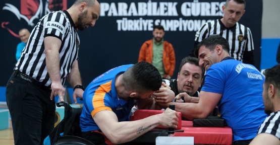 Büyükşehir’in Ev Sahipliğindeki; Para Bilek Güreşi Heyecanı Sona Erdi