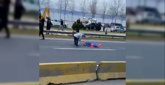 D-130'da Feci Kaza, Tırın Çarptığı Yaya Hayatını Kaybetti