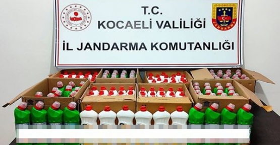Gebze'de Binlerce Sahte Deterjan Ele Geçirildi