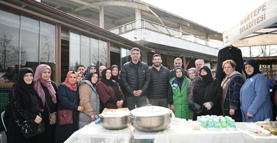 Kartepeli Kadınlardan El Emekleriyle Destek