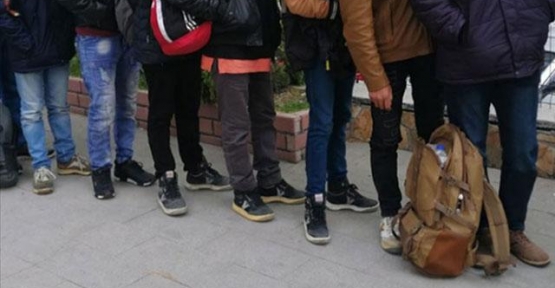 Kocaeli'de 16 Düzensiz Göçmen Sınır Dışı Edildi