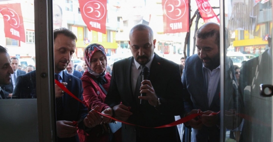 Körfez MHP’den İki Mahallede  İrtibat Bürosu Hizmete Girdi