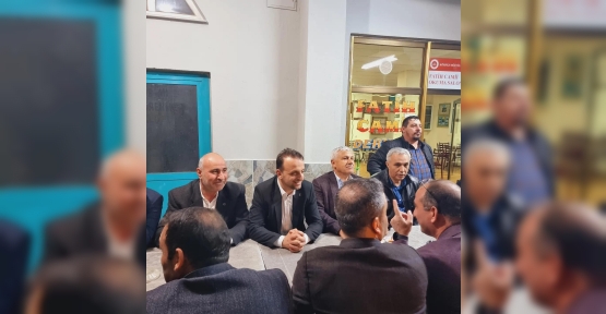 Okutan ve AK Partililer  Fatih Mahallesi’ndeydi