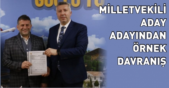 Ak Partili Adaydan AFAD'a 1Milyon TL. Bagış.!