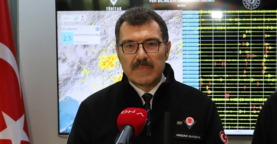 TÜBİTAK Başkanı Prof. Dr. Mandal: “Her 30 Saniyede Bir Deprem Görüyoruz Bölgede”