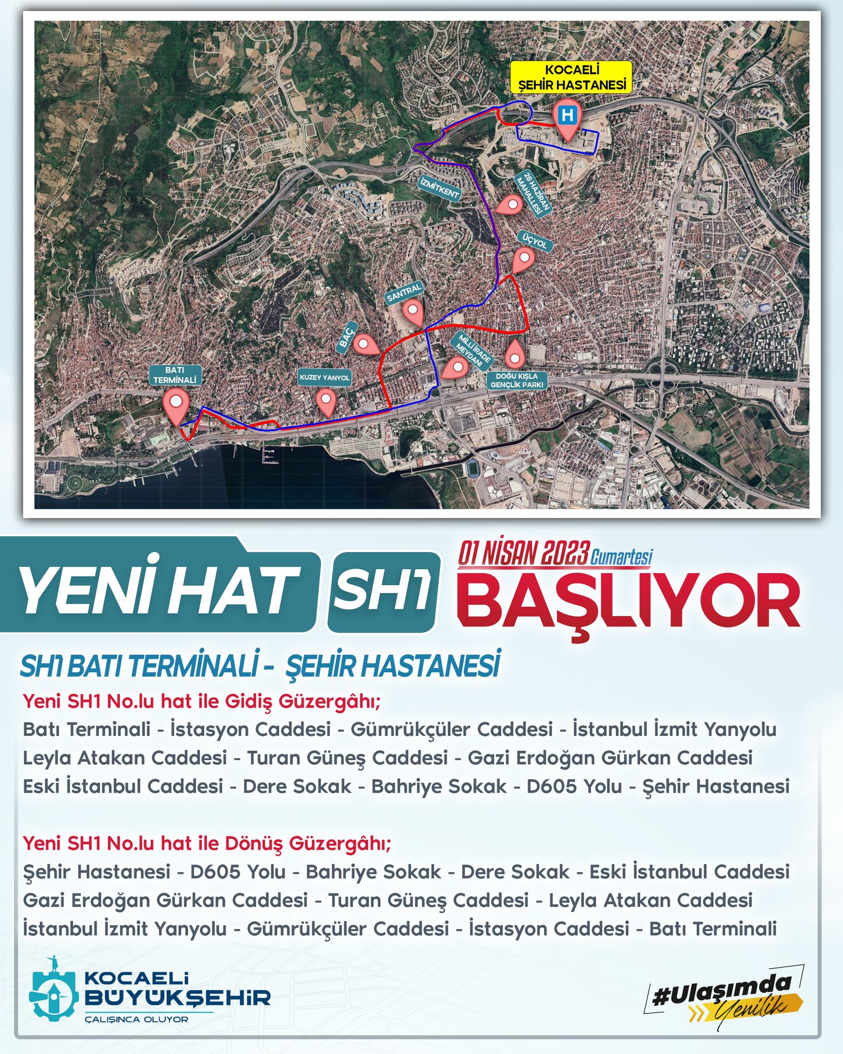 Şehir Hastanesi İçin Yeni Ulaşım Planlaması