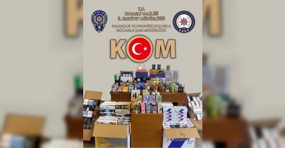 31 BİN GÜMRÜK KAÇAĞI MAKARON ELE GEÇİRİLDİ