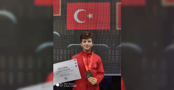 Körfezli Hilmi Metehan Balkan Üçüncüsü Oldu