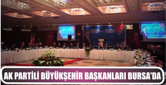 AK Partili Büyükşehir Belediye Başkanları Bursa'da buluştu