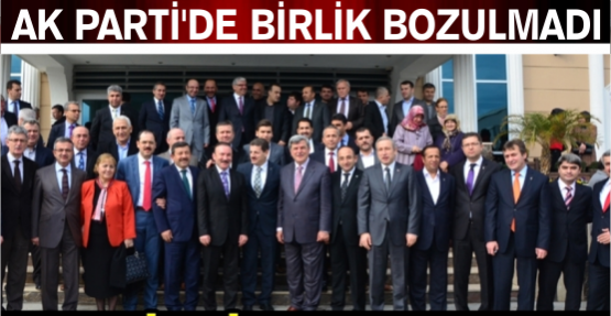 AKP’de birlik bozulmadı