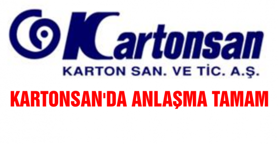 Anlaşma tamalandı