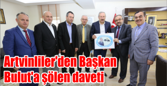 Artvinliler’den Başkan Bulut’a şölen daveti