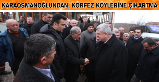 Başkan Karaosmanoğlu Körfez Belen Köyü’nde 