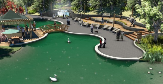 EKOPARK’A BİYOLOJİK GÖLET