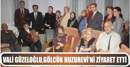 Güzeloğlu Gölcük Belediyesi Huzurevi Sakinlerini Ziyaret etti