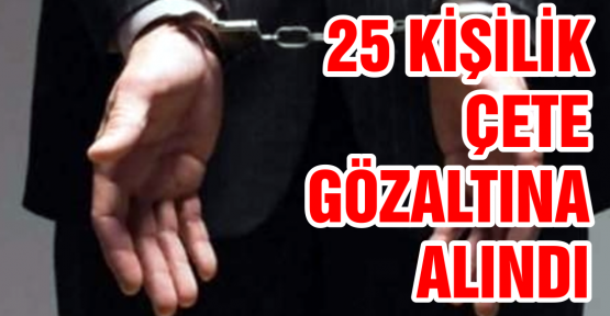 İsmail Halil Gözaltına alındı