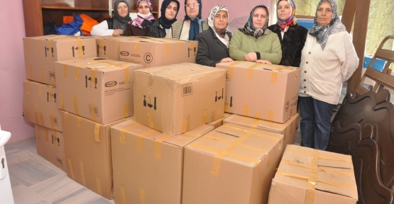 Kartepe'den Mültecilere Yardım