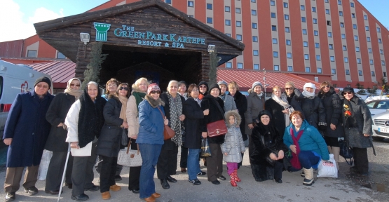  Kırım Tatarları Derneği  Karın Keyfini Çıkarttı