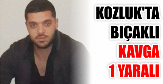 Kozluk’ta bıçaklı kavga: 1 yaralı