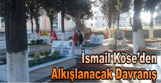 İsmail Köse'den Alkışlanacak Davranış