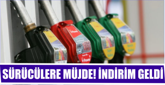 SÜRÜCÜLERE MÜJDE! İNDİRİM GELDİ