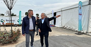 Başkan Sezer Hatay'da Çalışmaları Yakından Takip Ediyor