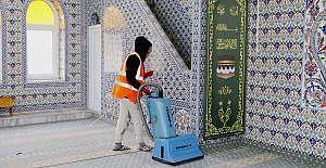 Körfez'de  İbadethanelerde Ramazan Temizliği