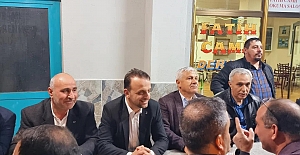 Okutan ve AK Partililer Fatih Mahallesindeydi