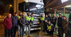YARIMCA HALKINDAN DEPREM  BÖLGESİNE RAMAZAN YARDIMI