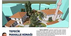 Tepecik Mahalle Konağı Hızla Yükseliyor