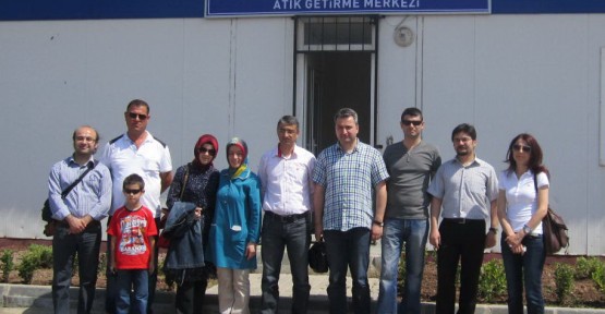 UKAY 2013 katılımcılarından Atık Getirme Merkezi’ne ziyaret