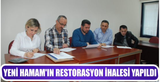 YENİ HAMAM’IN RESTORASYON İHALESİ YAPILDI