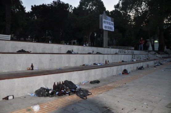 GEZİ PARKI EYLEMİ İZMİT'İ KARIŞTIRDI