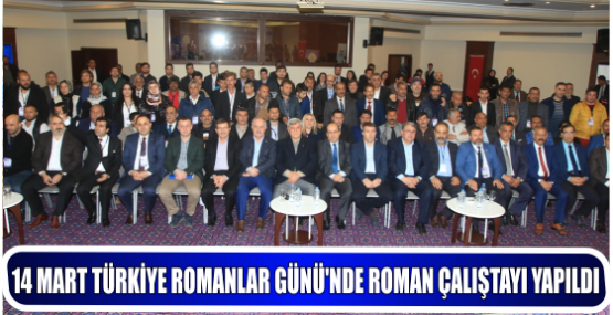 14 MART TÜRKİYE ROMANLAR GÜNÜ’NDE ROMAN ÇALIŞTAYI YAPILDI