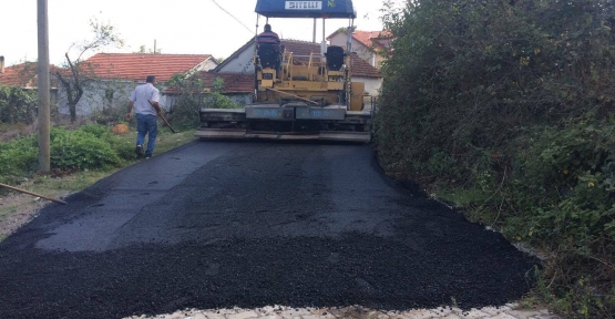 KÖRFEZ'DE KÖY YOLLARI ELDEN GEÇİRİLİYOR