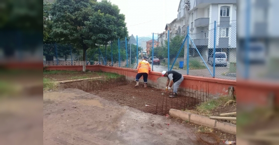 KÖRFEZ'DE OKULLARIN EKSİKLERİ GİDERİLİYOR