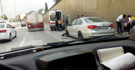 DERİNCE BATTI-ÇIKTIDA KAZA..!
