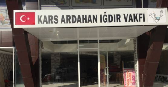 KARS ARDAHAN IĞDIR VAKFI TAŞINDI