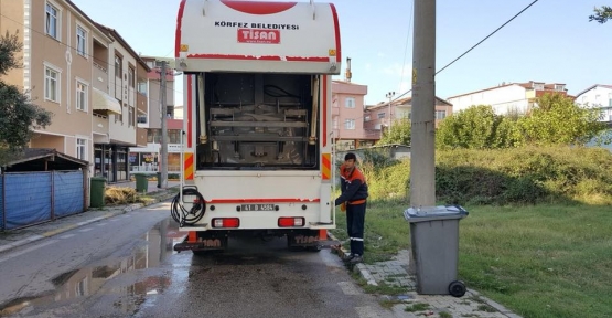 HER GÜN 50 ÇÖP KONTEYNIRI YIKANIYOR