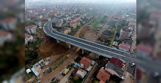 DERİNCE'DE İKİNCİ VİYADÜK HİZMETE AÇILIYOR