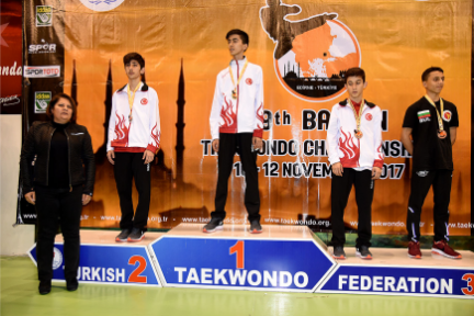 GÖLCÜK BELEDİYESPOR TAEKWONDOCUSU SERCAN CELİL YAŞAR BALKAN ÜÇÜNCÜSÜ