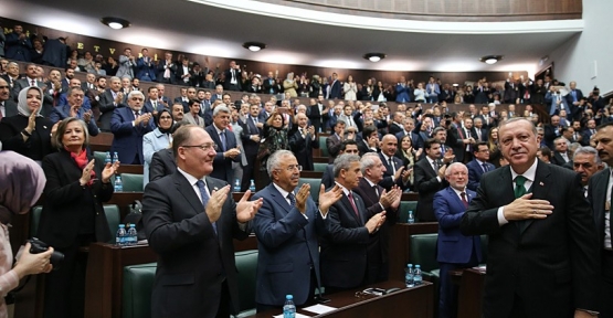 KARAOSMANOĞLU, AK PARTİ GRUP TOPLANTISINA KATILDI