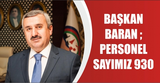 PERSONEL SAYIMIZ 930