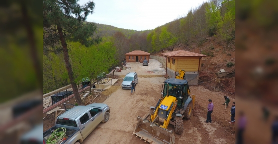 DÜMBÜLDEK'E ÇOK ŞIK MESİRE ALANI