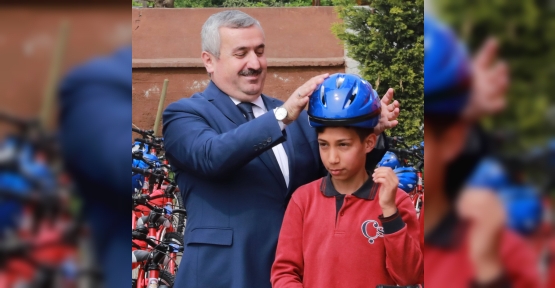 BAŞKAN BARAN :"KÖRFEZDE BİSİKLETSİZ ÇOCUĞUMUZ KALMAYACAK"