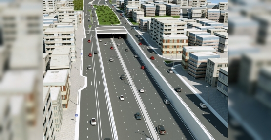 KARAMÜRSEL'E TÜNEL GEÇİŞLİ KAVŞAK GELİYOR